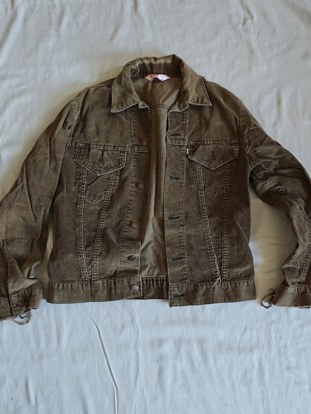 Levi's Brown Corduroy Jean Jacket
